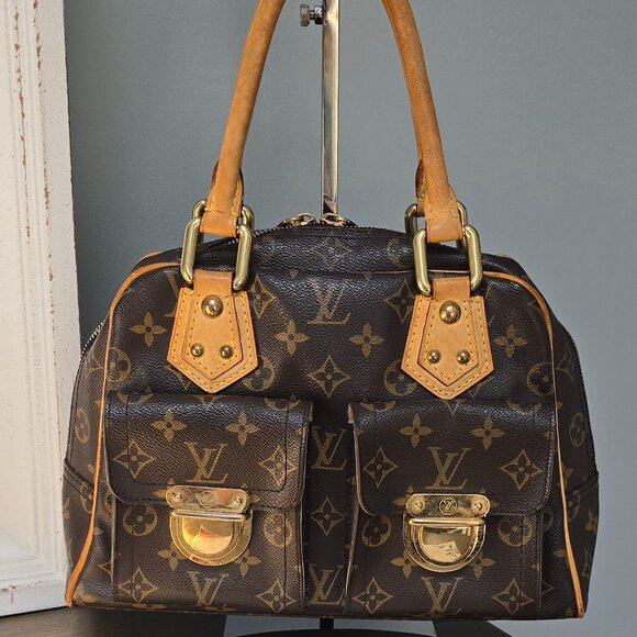 Manhattan PM Louis Vuitton Brown Monogram Handbag - Picture 1 of 16